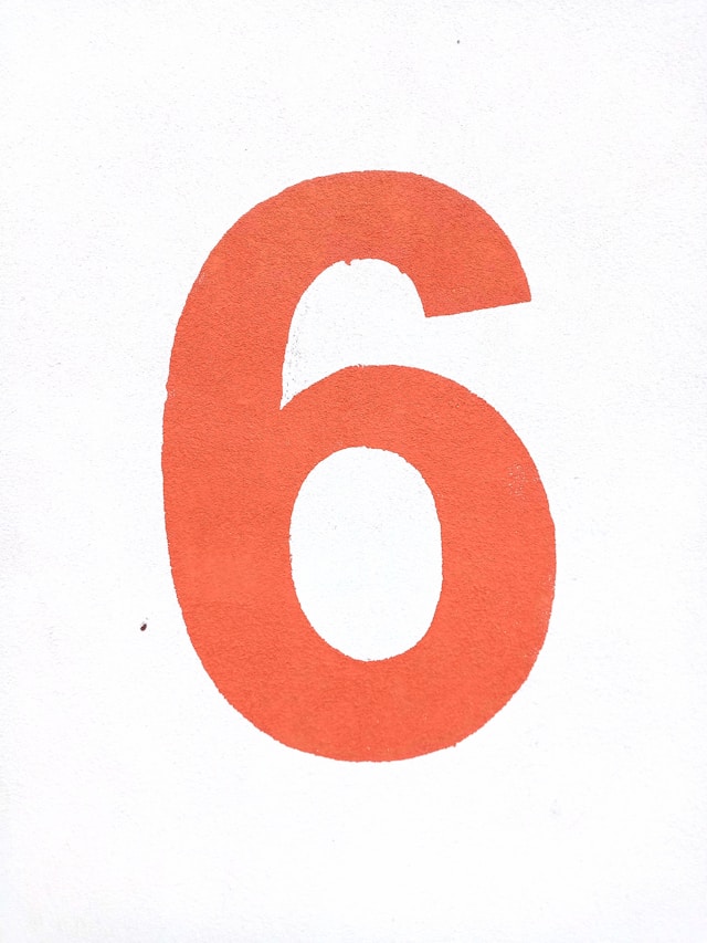 6 AI-powered brand monitoring. benefits, image of orange number 