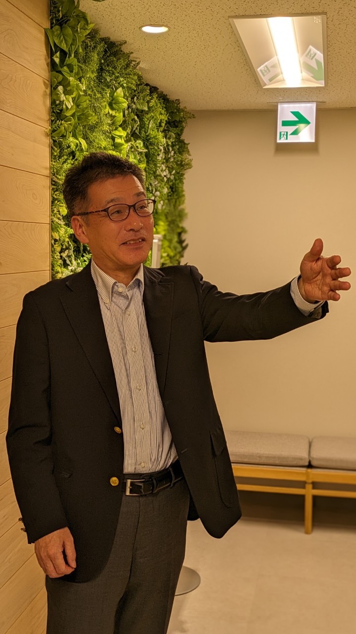 Mr. Sei Aoki, Chief of the IP Portfolio Design & Management Department, on corporate patent strategy