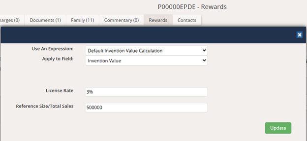 Automated Calculations in Inventor Remuneration