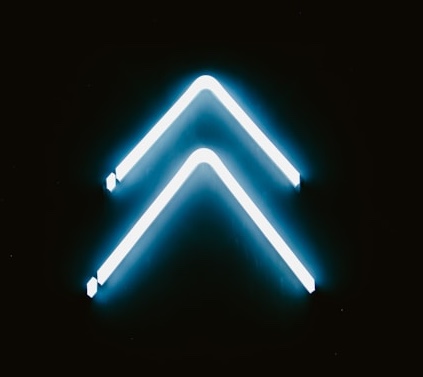 AI tools for IP law firms, image showing up arrow
