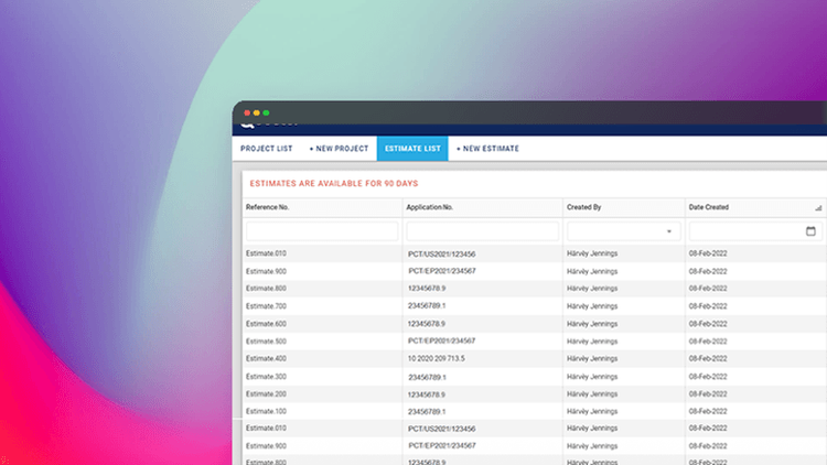 Patent translation service IP services portal