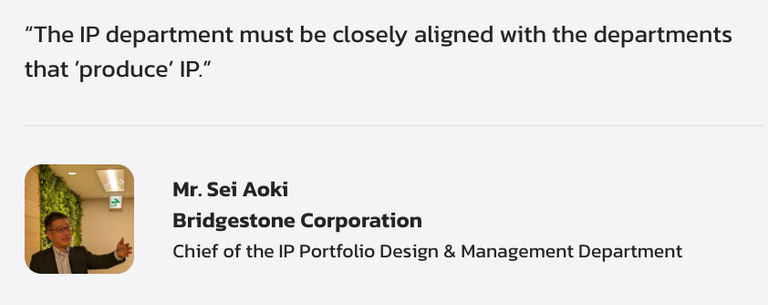 -How Does Bridgestone’s IP Department Approach this Goal?