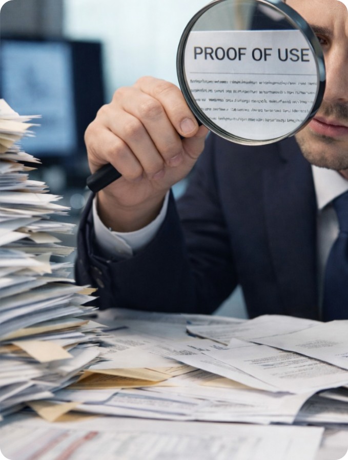 Preuve d'utilisation en pratique : gérer la preuve d'utilisation avec l'IA dans UZ.IP