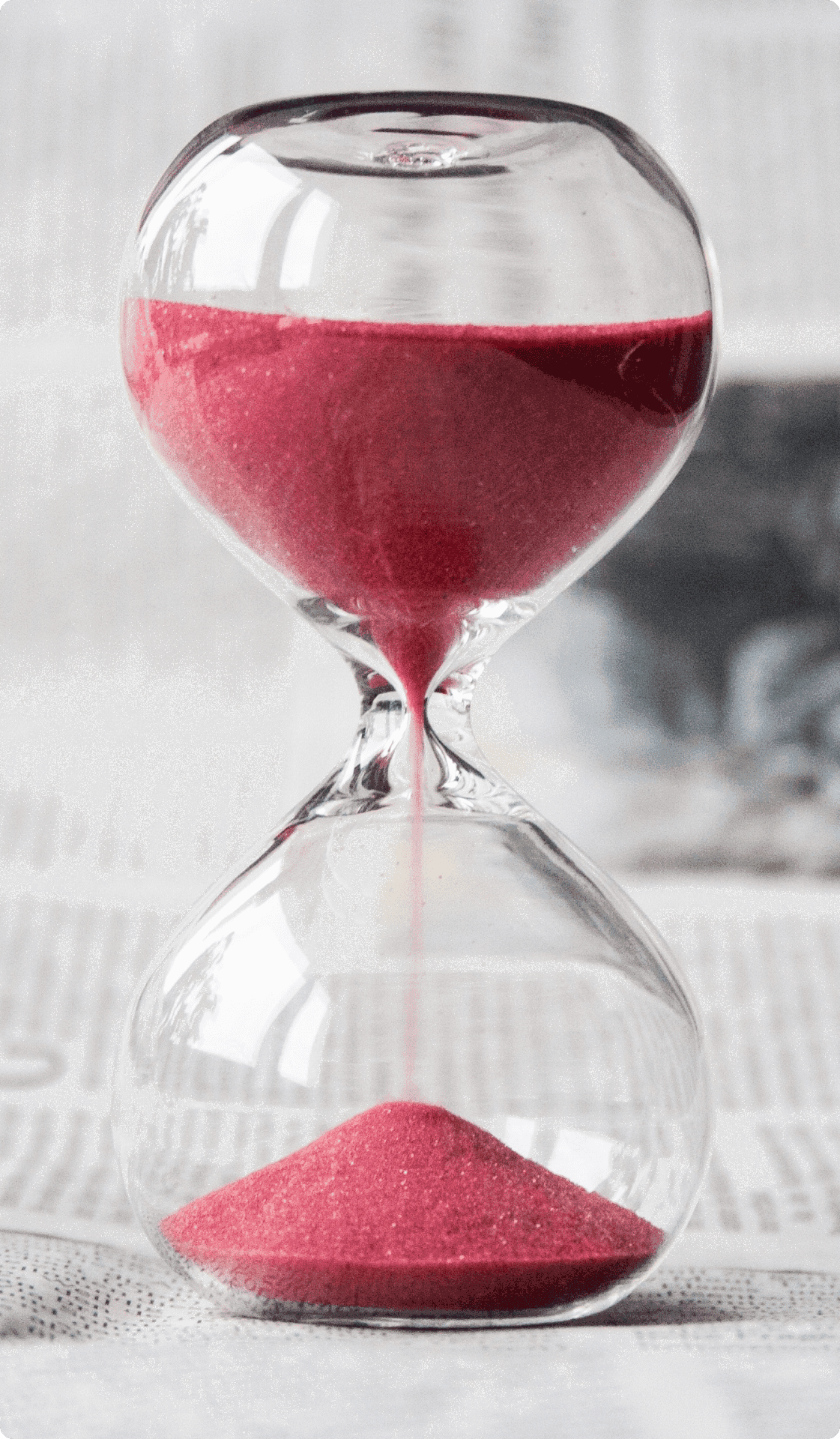 Trademark renewals hourglass