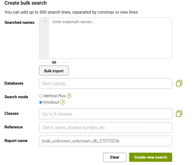 Screen 500 Names at Once: Inside Markify Bulk Search