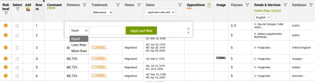 Filter by Similarity Distance, Across Every Search
